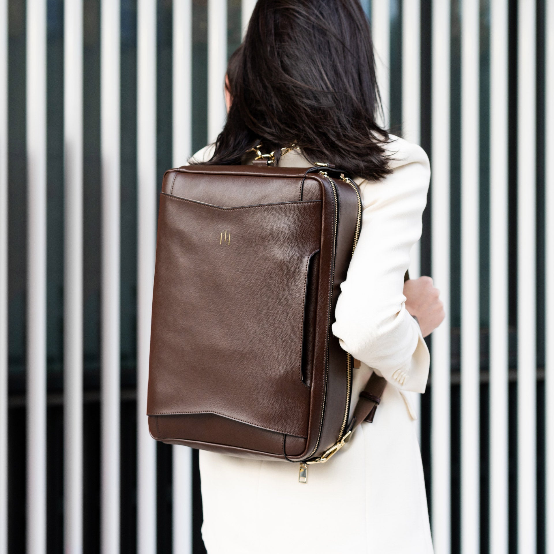 Duotone Coffee Saffiano