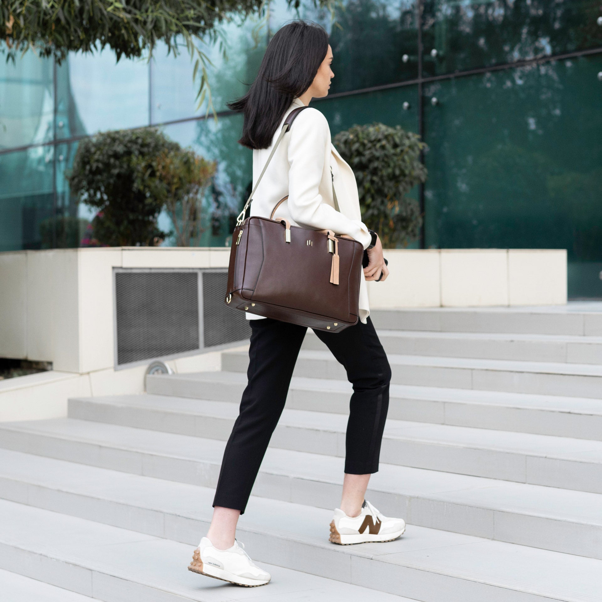 Duotone Coffee Saffiano