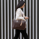 Duotone Coffee Saffiano