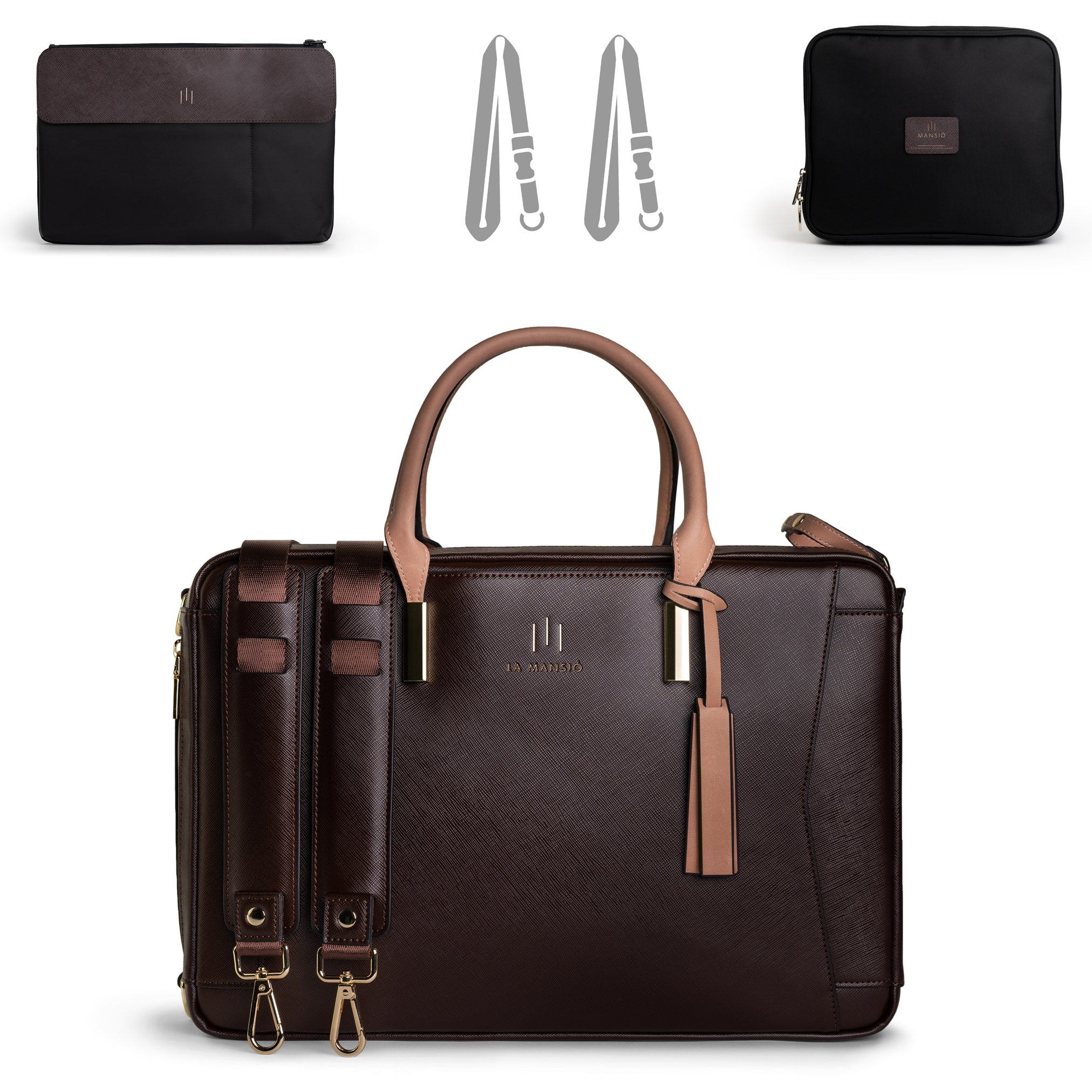 Duotone Coffee Saffiano