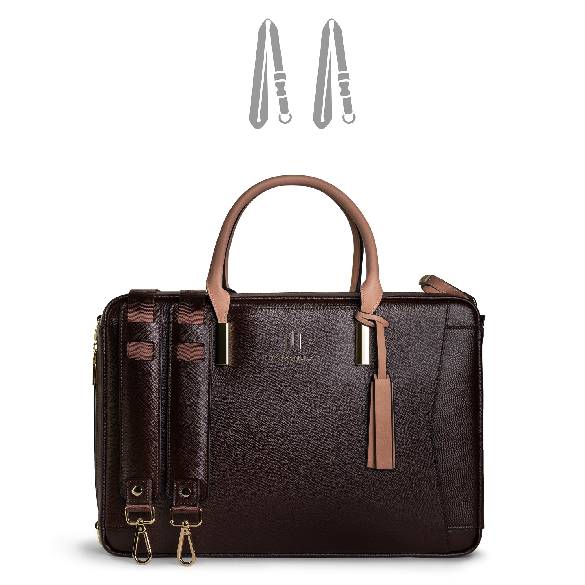 Duotone Coffee Saffiano