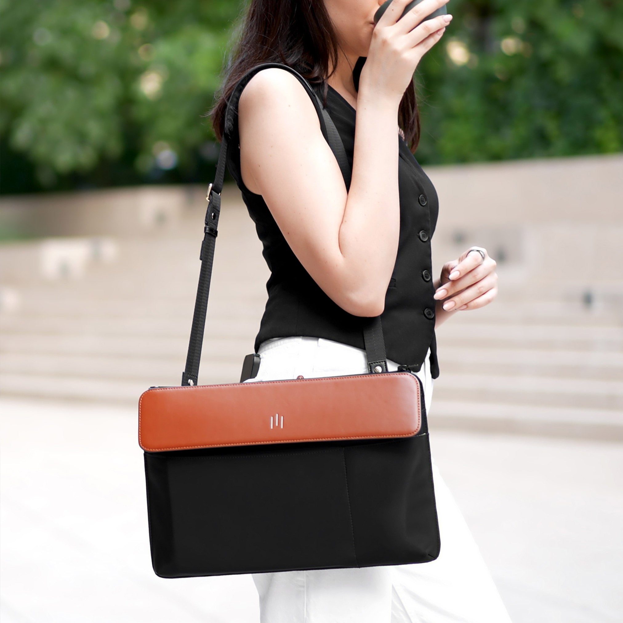 Duotone Coffee Saffiano