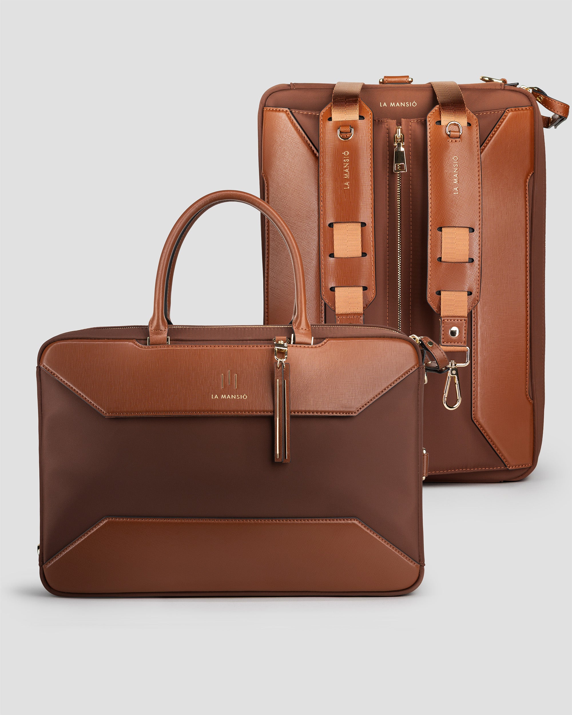 la mansio 3 way bag ヘリテージブラウン Store – La Mansio