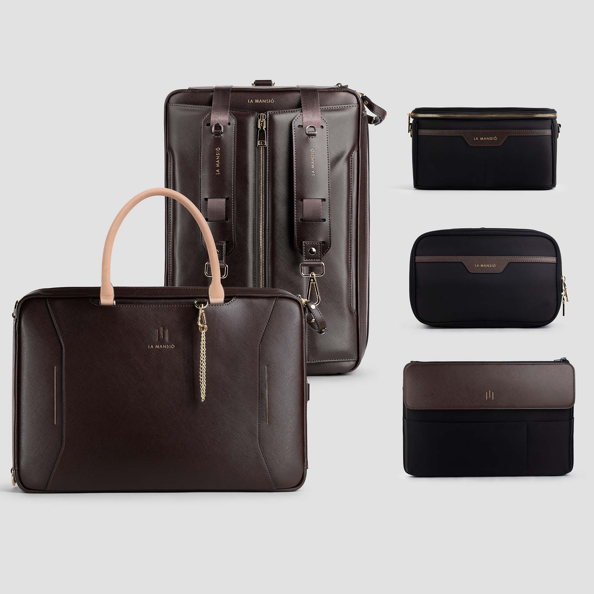 La Mansio バッグ BLACK SAFFIANO Petit M – La Mansio